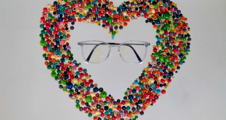 Perlenbrille